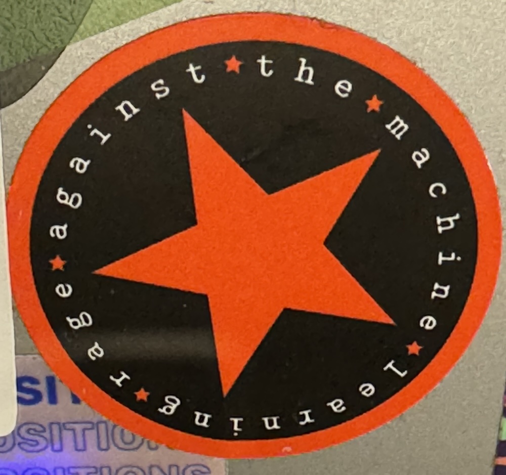 Rage Against The Machine Learning Sticker