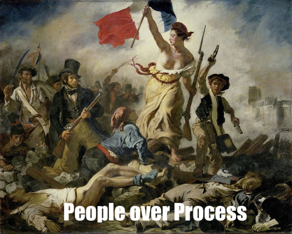 People over process