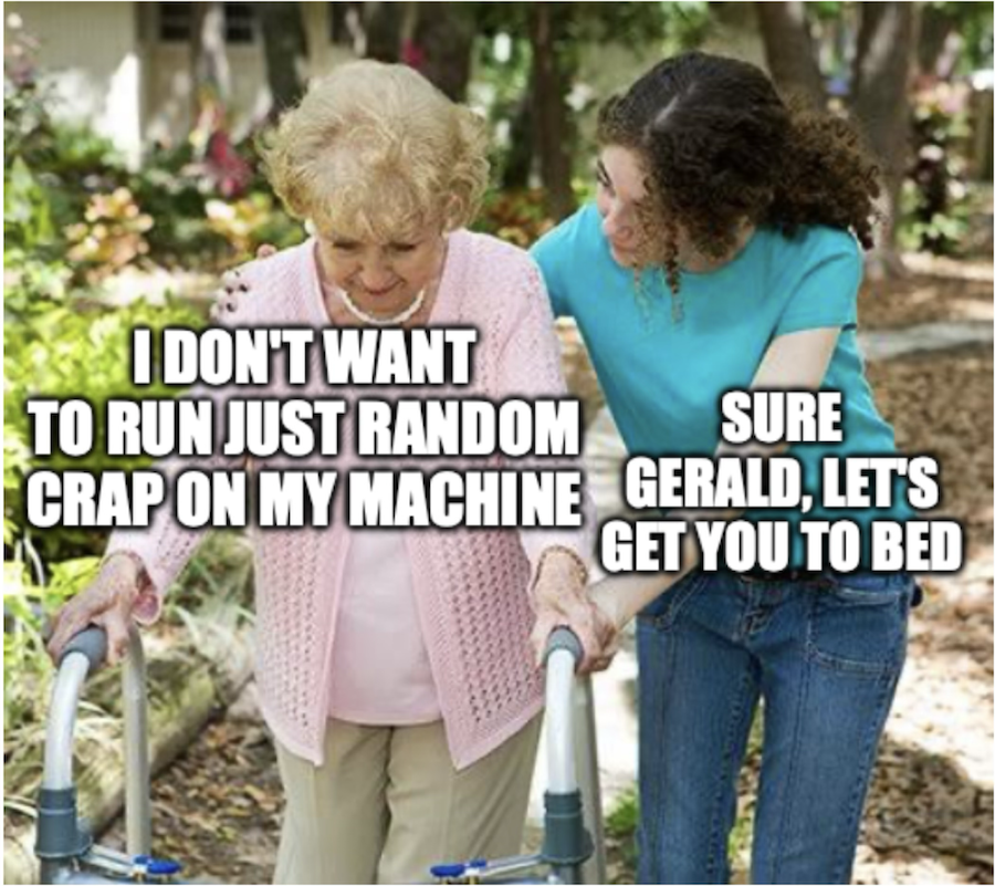 Sure grandma